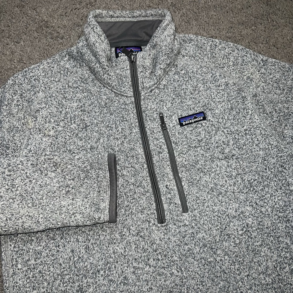 Patagonia Better Sweater Jacket Gray Fleece Full Zip Outdoor Men's Size Large